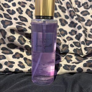 Victoria's Secret Love Spell Mist in Purple and Gold